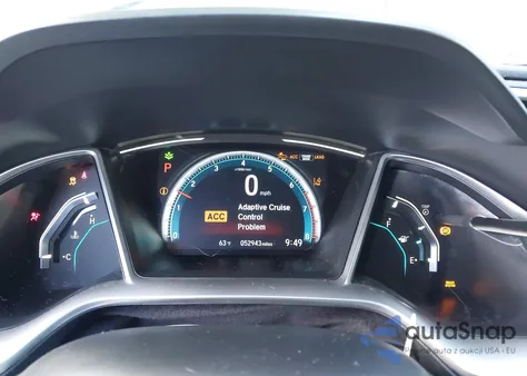 2020 Honda Civic Ex z USA, uszkodzony, nr VIN 2HGFC3B35LH352423